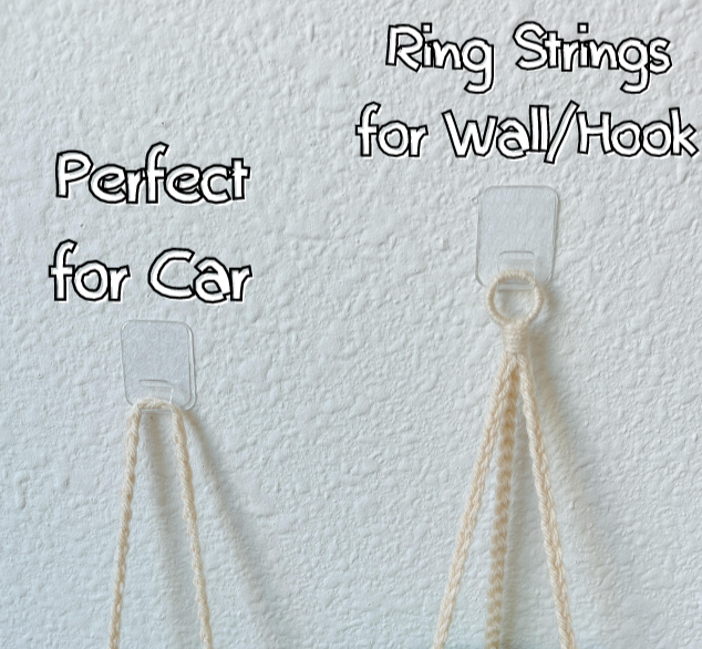 String of Pearl Hanging Plant | Car Ornament