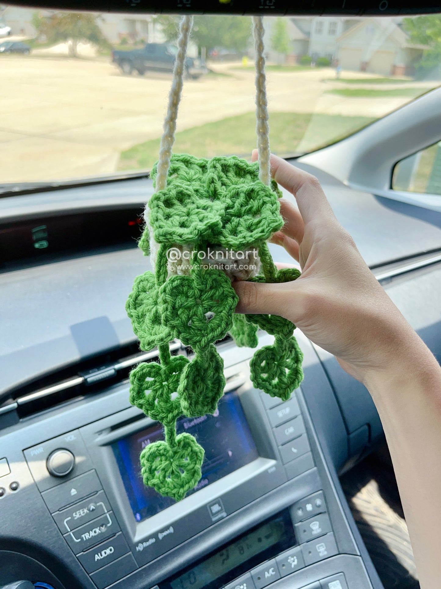 Monstera Hanging Plant | Car Ornament