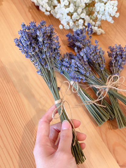 Dried French Lavender Bundle Cut Bank Florist - Rose Petal Floral