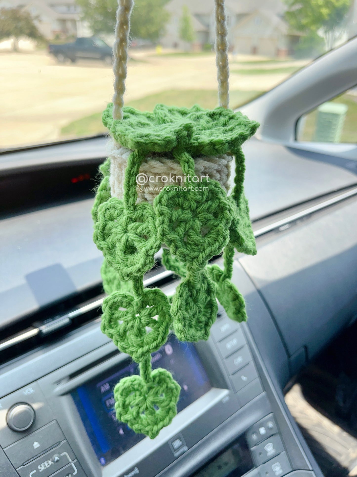 Monstera Hanging Plant | Car Ornament