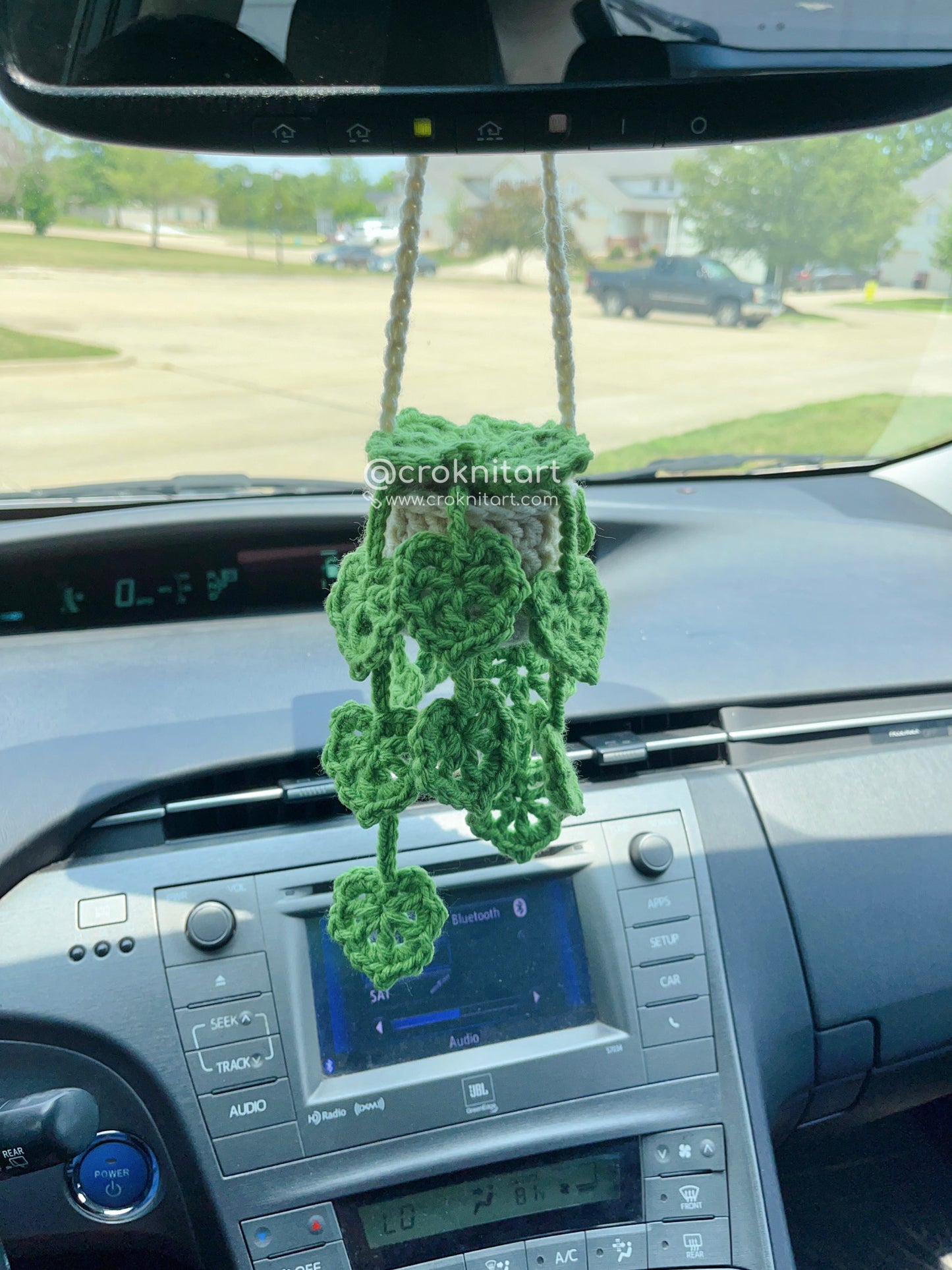 Monstera Hanging Plant | Car Ornament