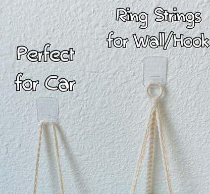 Sunflower Pot Hanging Plant | Car Ornament