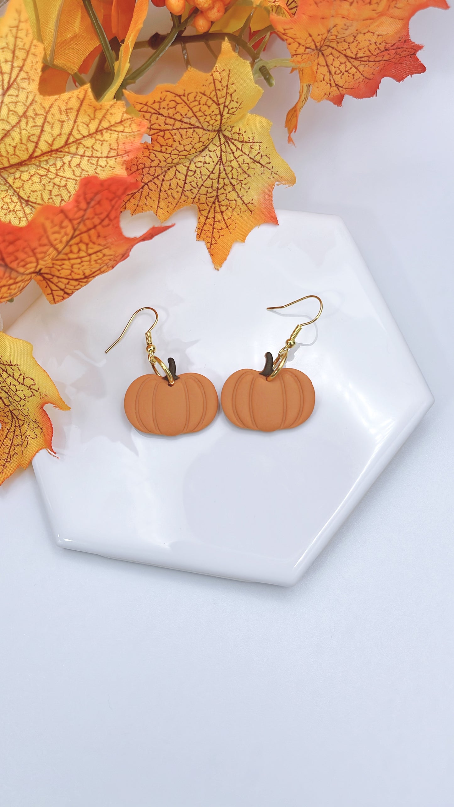 Pumpkins - Short Earrings