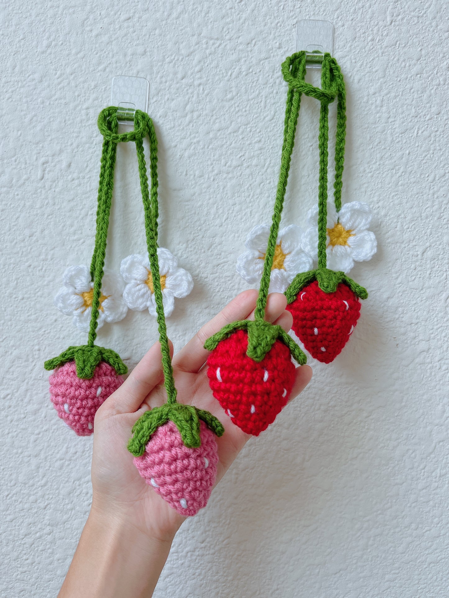 Strawberries | Car Ornament